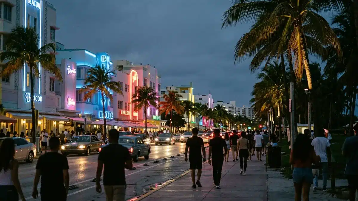 Art Deco Ocean Drive, one of the top things to do in Florida